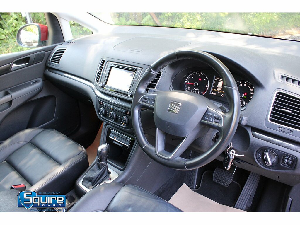 Seat Alhambra 2.0 Tdi Cr Ecomotive Xcellence 150 Red #12