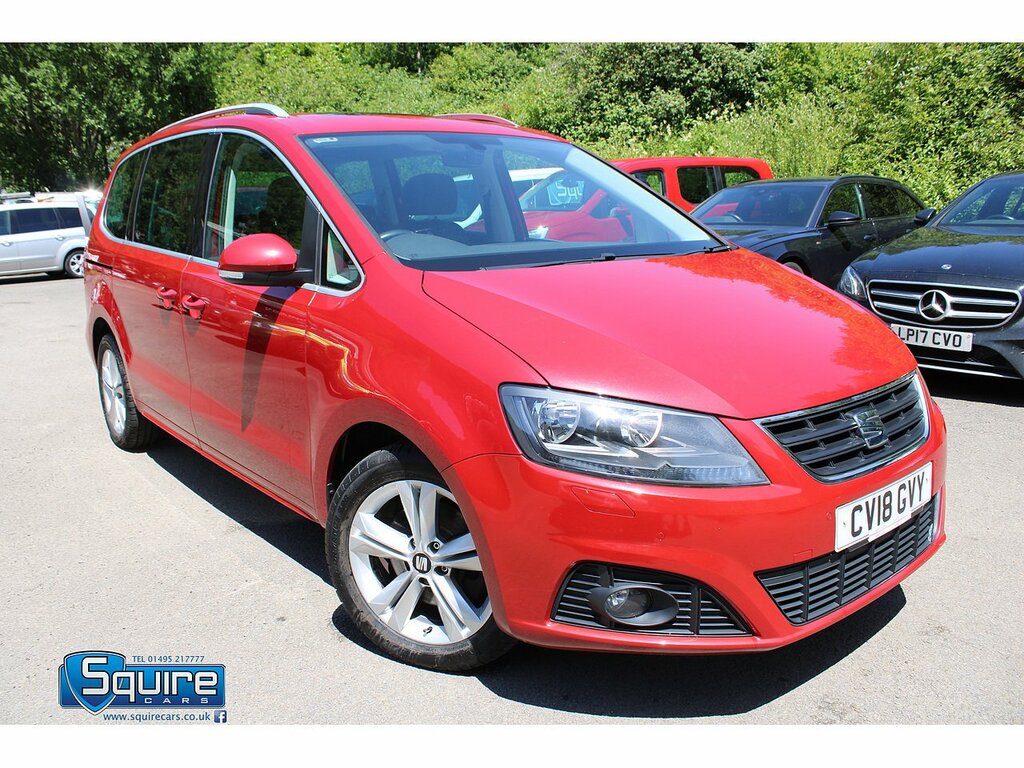 Seat Alhambra Tdi Xcellence U1530 Ulez Red