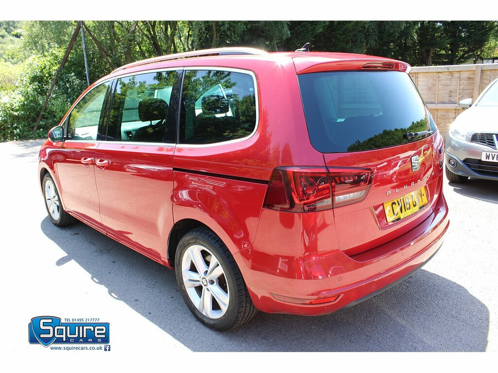 Seat Alhambra 2.0 Tdi Cr Ecomotive Xcellence 150 Red #9