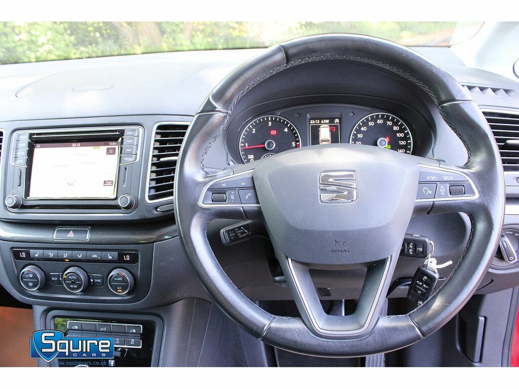 Seat Alhambra 2.0 Tdi Cr Ecomotive Xcellence 150 Red #10