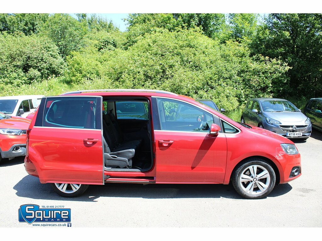 Seat Alhambra 2.0 Tdi Cr Ecomotive Xcellence 150 Red #17