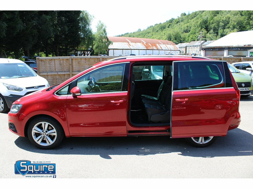 Seat Alhambra 2.0 Tdi Cr Ecomotive Xcellence 150 Red #13