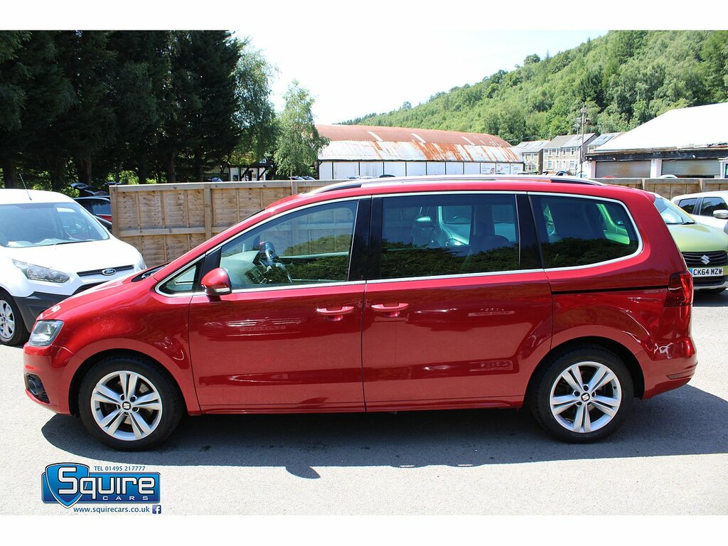 Seat Alhambra 2.0 Tdi Cr Ecomotive Xcellence 150 Red #11