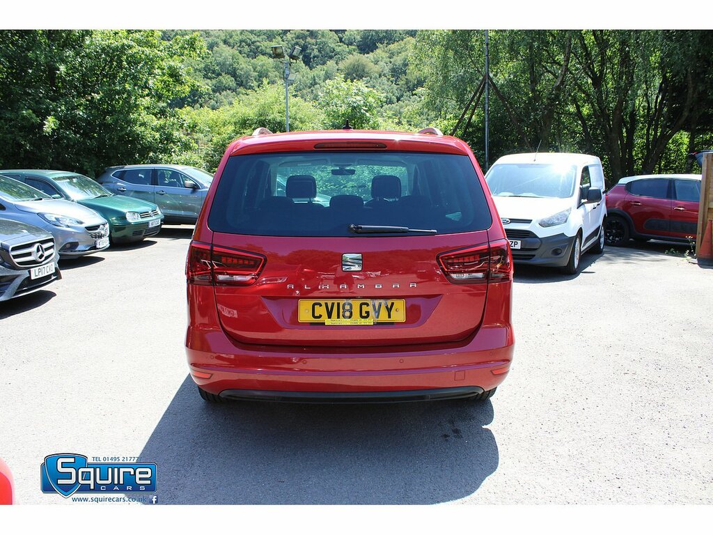 Seat Alhambra 2.0 Tdi Cr Ecomotive Xcellence 150 Red #19