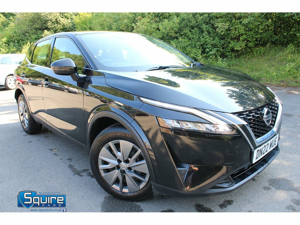 Nissan Qashqai 1.3 Mhev Visia U1635 Ulez Black