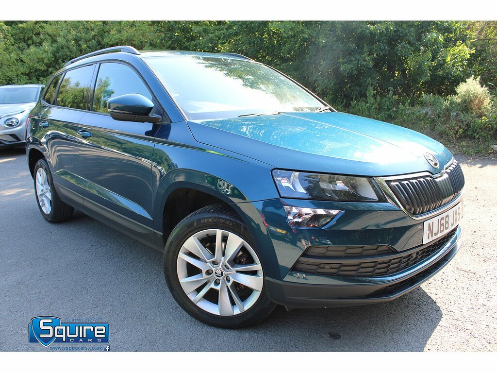 Skoda Karoq Tdi Se Technology U1643 Ulez Blue