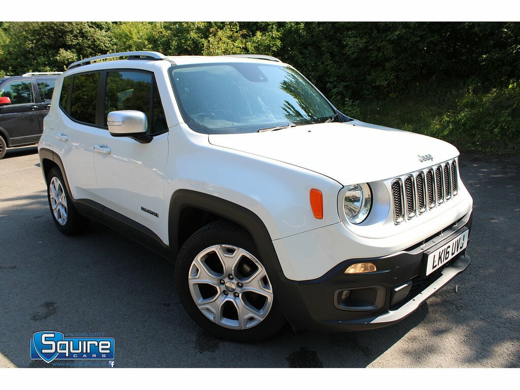 Jeep Renegade T Multiairii Limited U1614 Ulez White