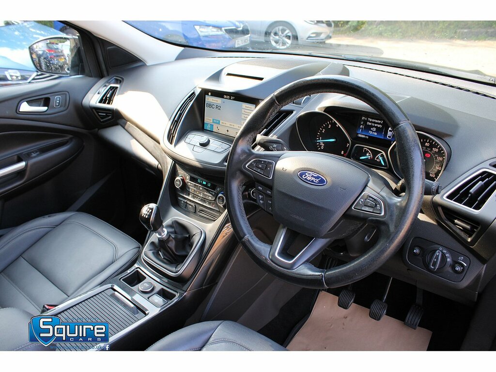 Ford Kuga T Ecoboost St-line X U1641 Ulez ML67VFK Black #2