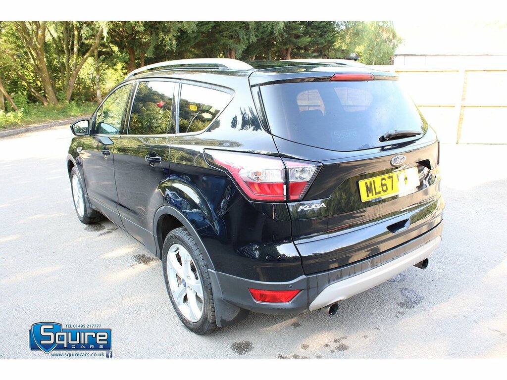 Ford Kuga T Ecoboost St-line X U1641 Ulez ML67VFK Black #3