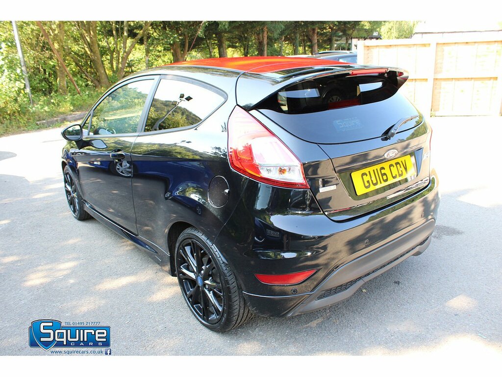 Ford Fiesta T Ecoboost Zetec S U1652 Ulez GU16CDV Black #3