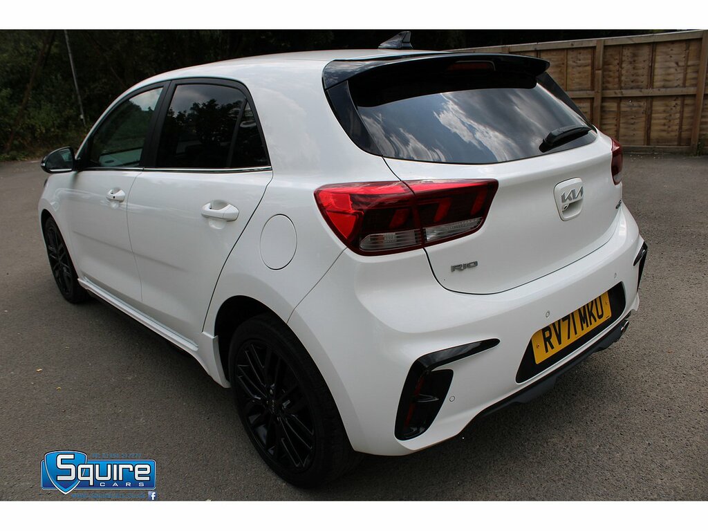Kia RIO T-gdi Mhev Gt-line S U1626 Ulez White #4