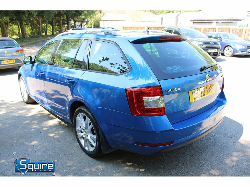 Skoda Octavia Tdi Se L U1660 Ulez Blue #3