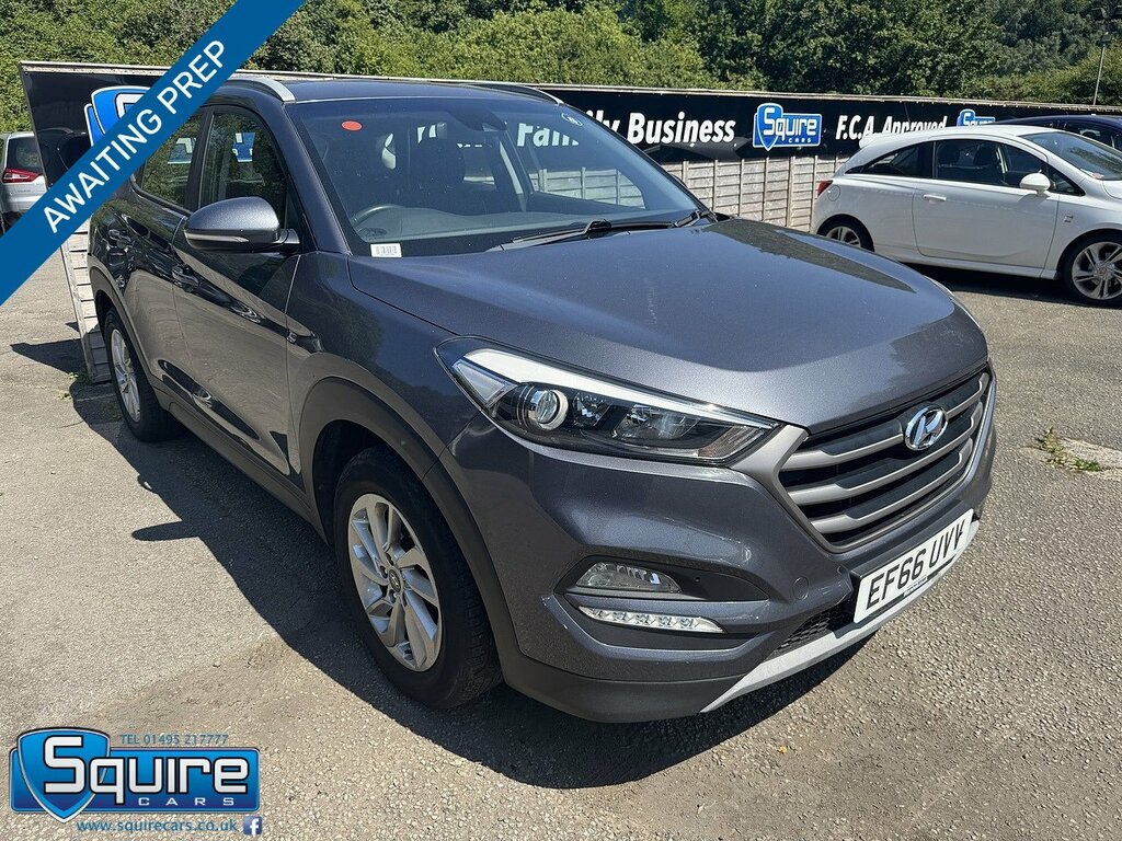 Hyundai Tucson Crdi Blue Drive Se U1657 Ulez Grey