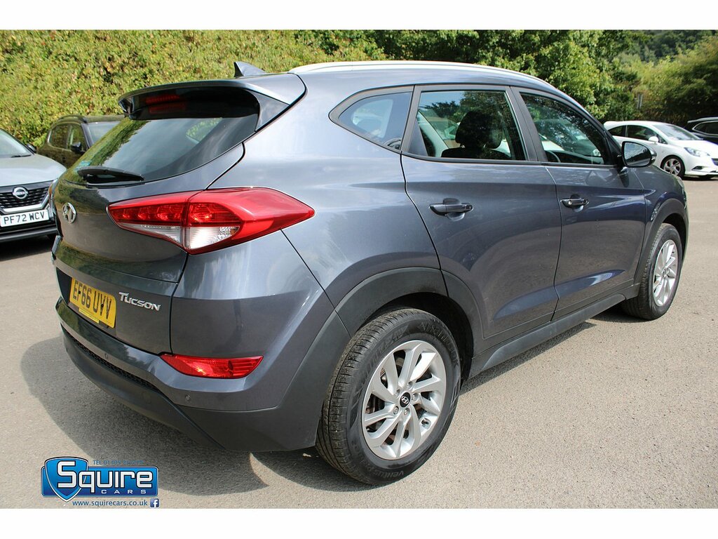 Hyundai Tucson Crdi Blue Drive Se U1657 Ulez EF66UVV Grey #5