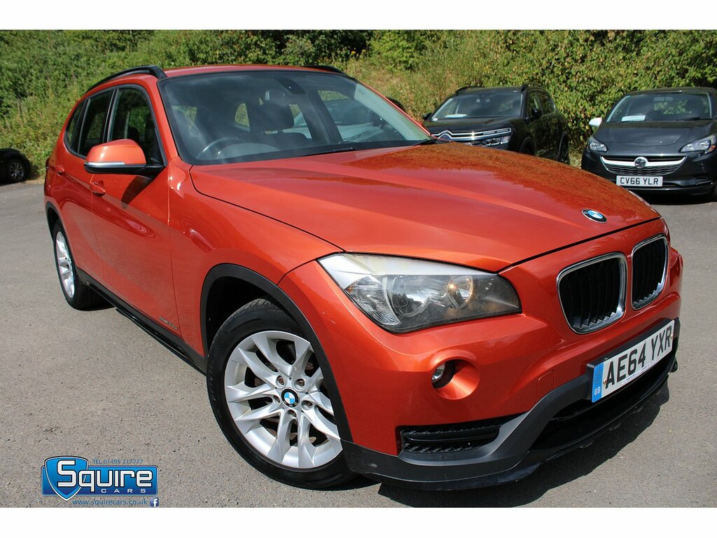 BMW X1 20D Sport U1674 AE64YXR Orange