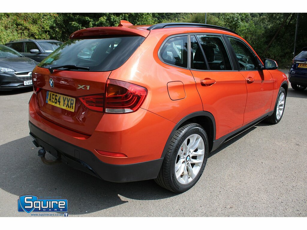 BMW X1 20D Sport U1674 AE64YXR Orange #6
