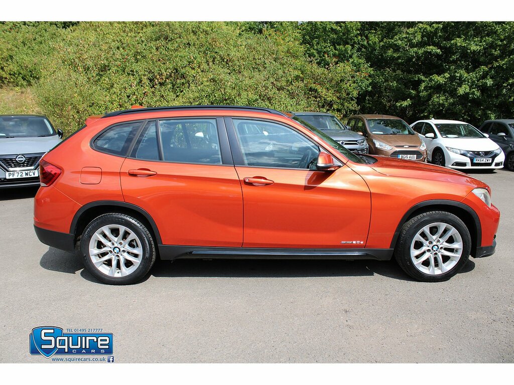 BMW X1 20D Sport U1674 AE64YXR Orange #4