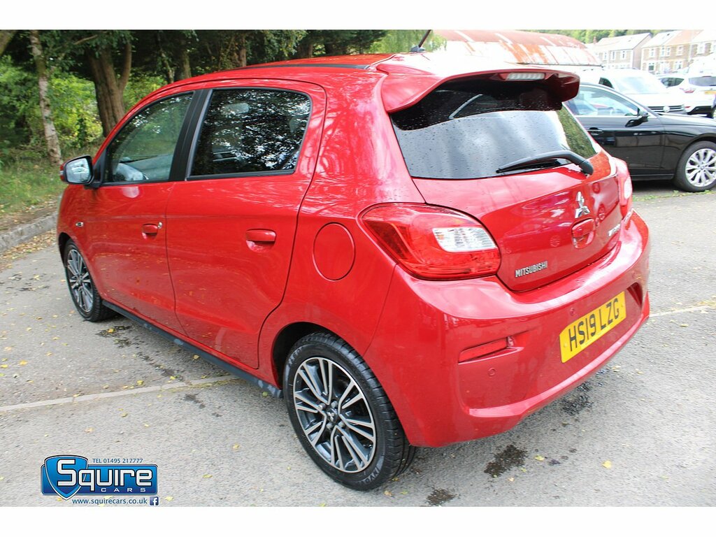 Mitsubishi Mirage 4 U1658 Ulez Red #5