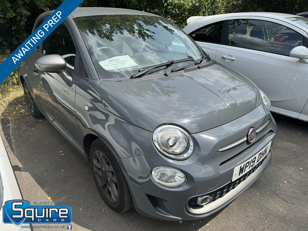 Fiat 500 S U1663 Ulez Grey
