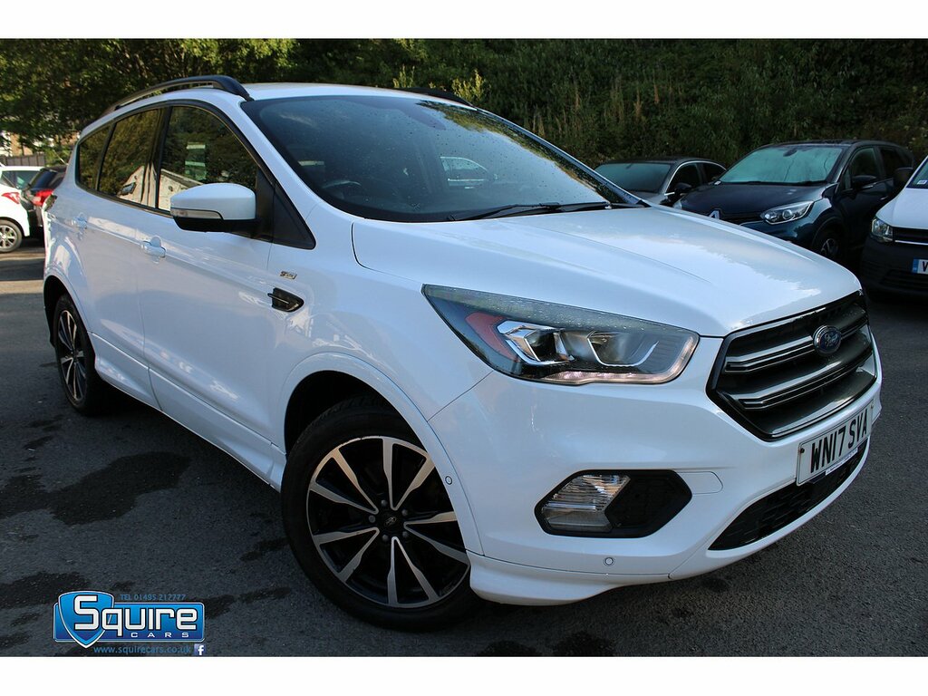Ford Kuga Tdci Ecoblue St-line U1689 Ulez WN17SVA White