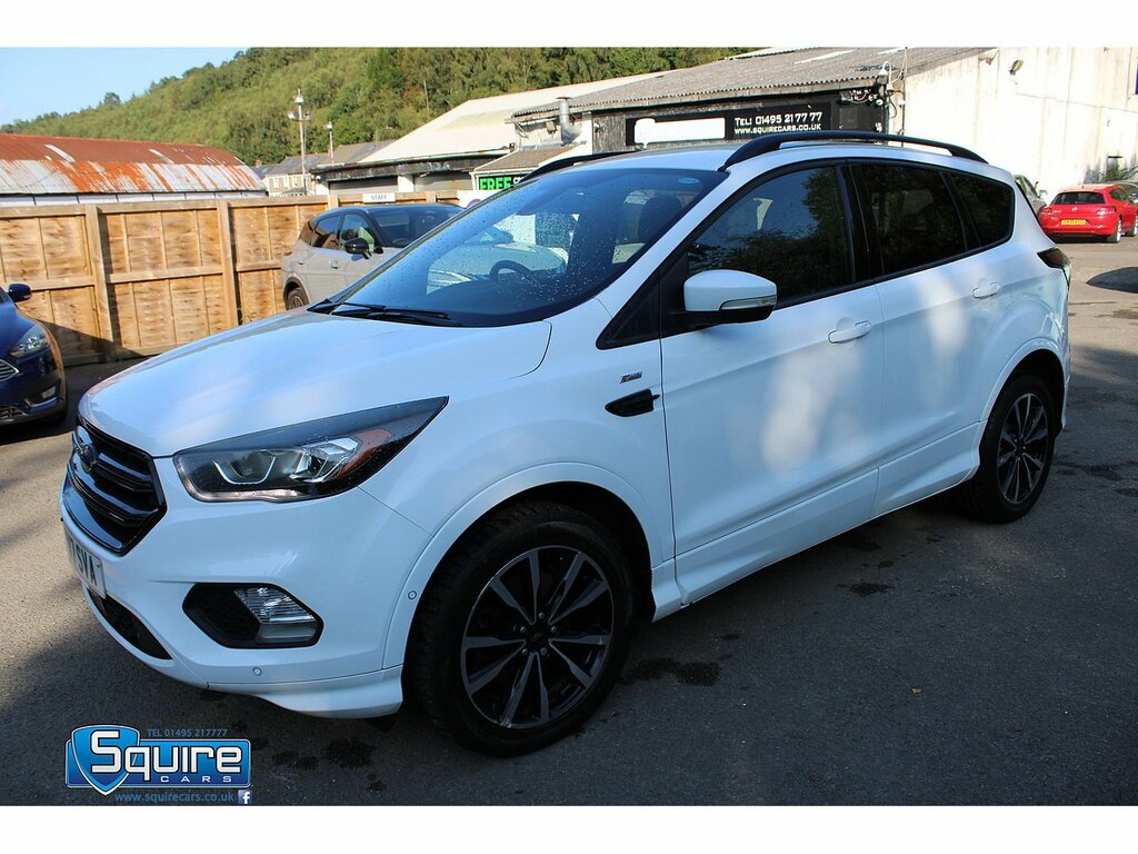 Ford Kuga Tdci Ecoblue St-line U1689 Ulez WN17SVA White #3