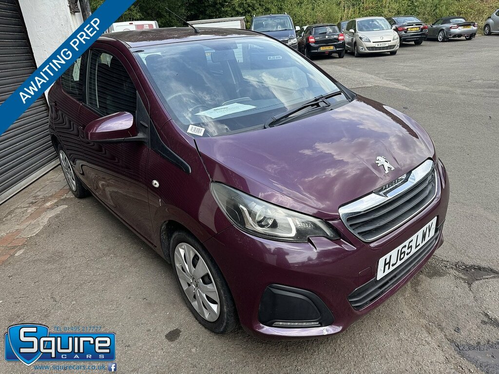 Peugeot 108 Active U1649 Ulez Purple