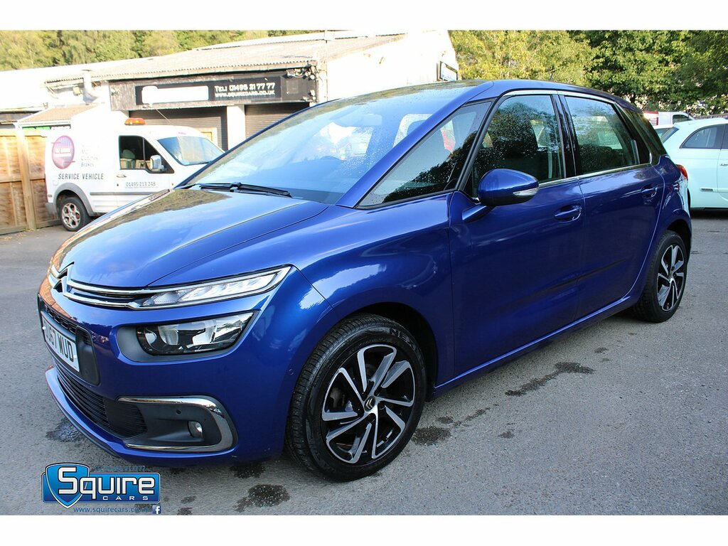 Citroen C4 Picasso Puretech Feel U1698 Ulez Blue #3
