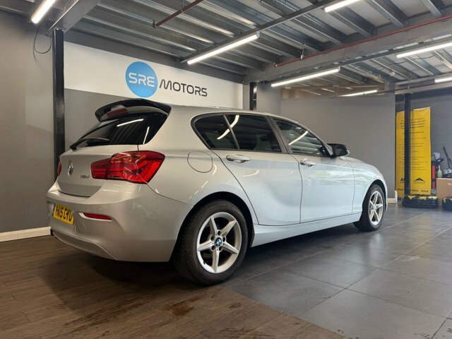 BMW 1 Series 2015 2.0 118D Se Hatchback Euro 6 Silver #5