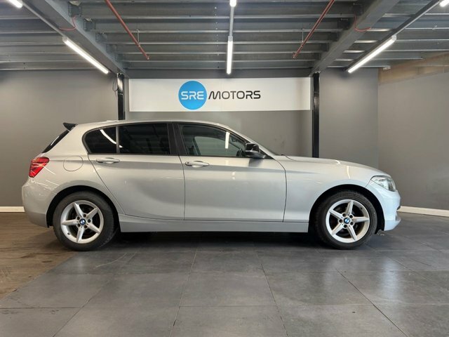 BMW 1 Series 2015 2.0 118D Se Hatchback Euro 6 Silver #3