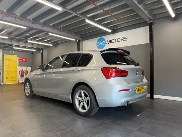 BMW 1 Series 2015 2.0 118D Se Hatchback Euro 6 Silver #6