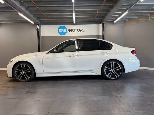 BMW 3 Series 2018 2.0 320I M Sport Shadow Edition Saloon Pe White #4