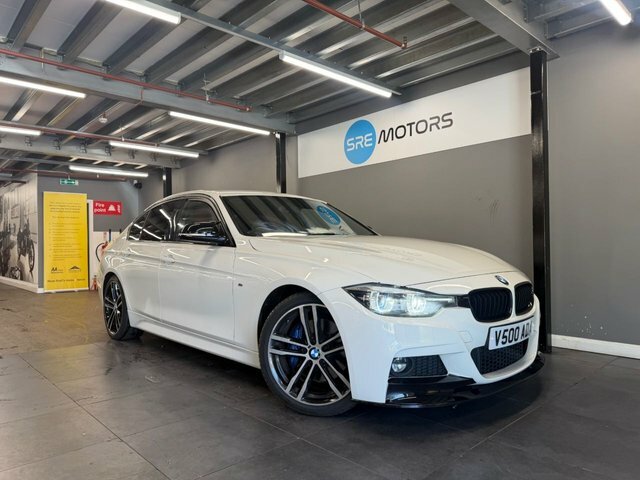 BMW 3 Series 2018 2.0 320I M Sport Shadow Edition Saloon Pe White
