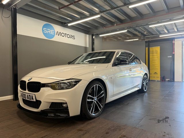 BMW 3 Series 2018 2.0 320I M Sport Shadow Edition Saloon Pe White #2