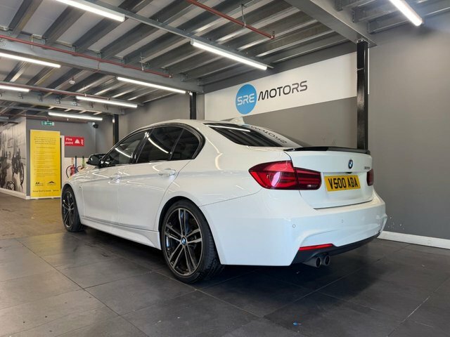 BMW 3 Series 2018 2.0 320I M Sport Shadow Edition Saloon Pe White #6