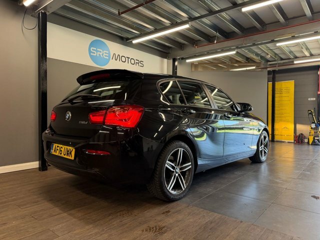 BMW 1 Series 2016 2.0 118D Sport Hatchback Eu Black #5