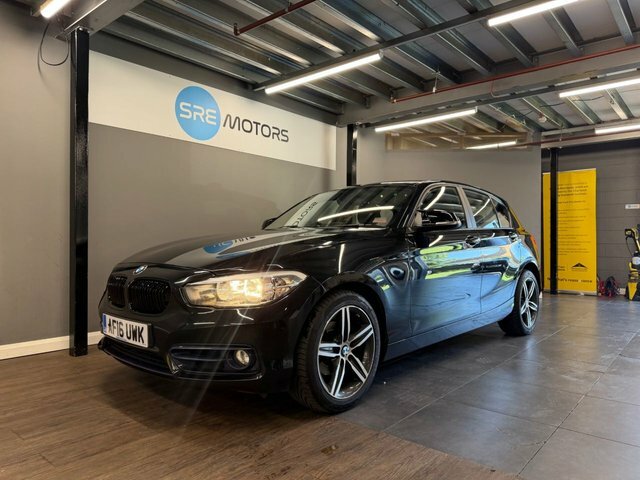 BMW 1 Series 2016 2.0 118D Sport Hatchback Eu Black #2