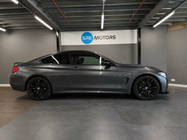 BMW 4 Series Gran Coupe 2014 2.0 420D M Sport Coupe Euro 6 Grey #3