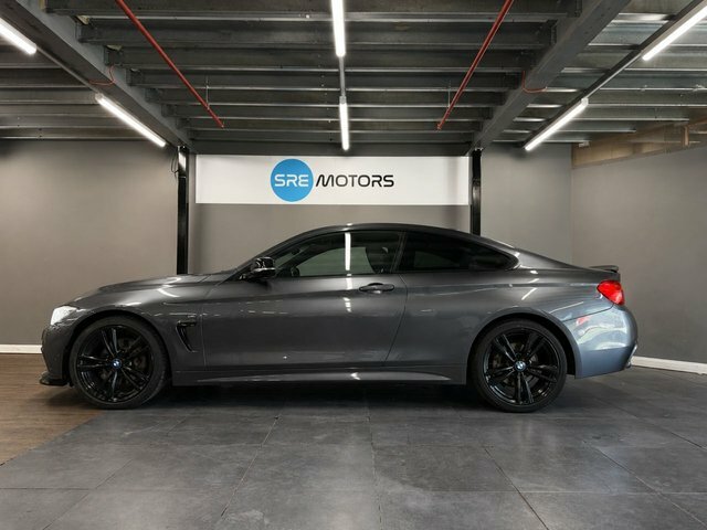 BMW 4 Series Gran Coupe 2014 2.0 420D M Sport Coupe Euro 6 Grey #4