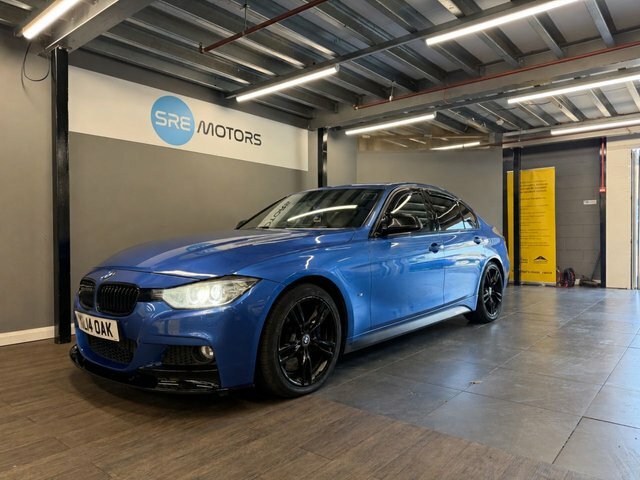 BMW 3 Series 2014 2.0 325D M Sport Saloon Euro Blue #2