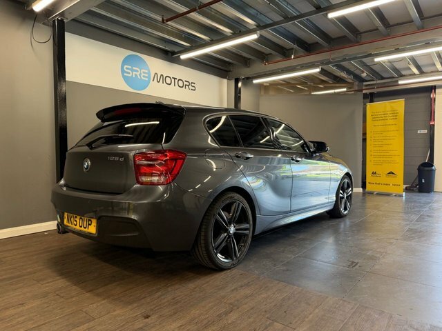 BMW 1 Series 2015 2.0 125D M Sport Hatchback Grey #4