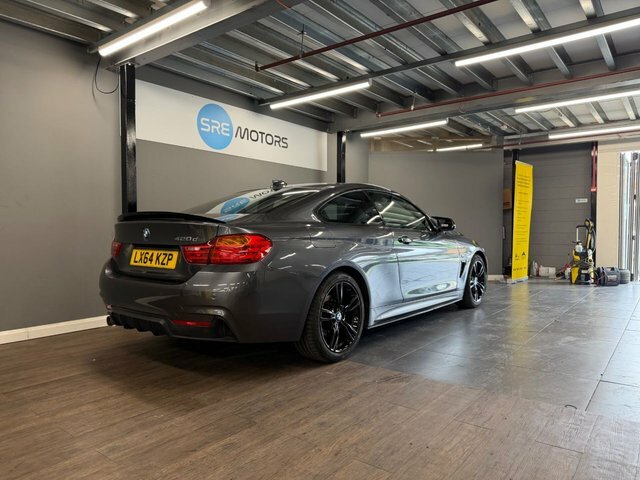 BMW 4 Series Gran Coupe 2014 2.0 420D M Sport Coupe Euro 6 Grey #5