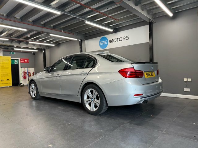 BMW 3 Series 2016 2.0 320D Ed Sport Saloon Eu Silver #6