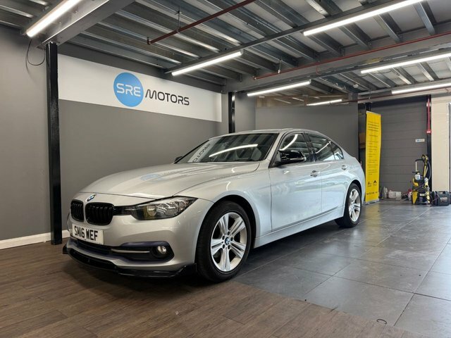 BMW 3 Series 2016 2.0 320D Ed Sport Saloon Eu Silver #2