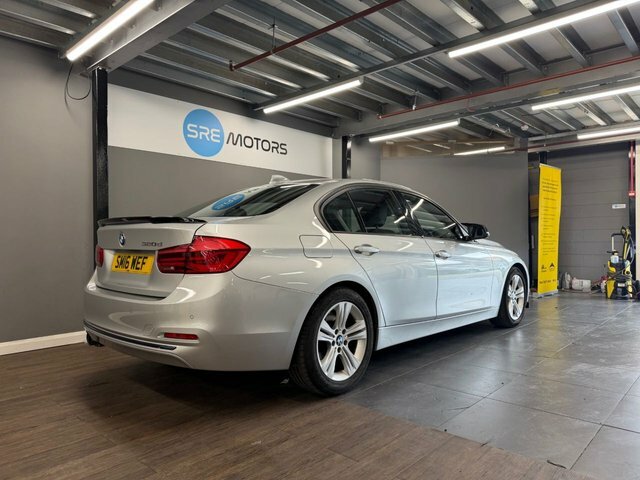 BMW 3 Series 2016 2.0 320D Ed Sport Saloon Eu Silver #5