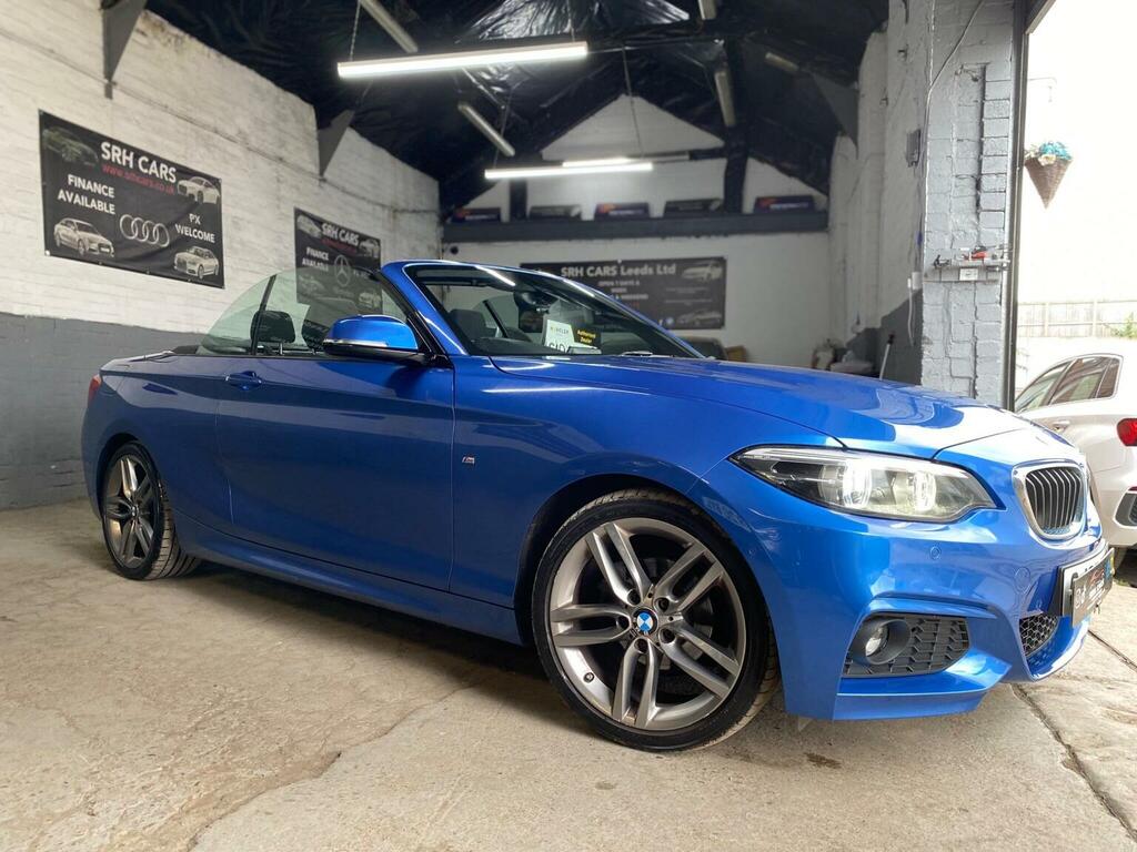 BMW 2 Series Convertible 2.0 218D M Sport Euro 6 Ss Blue