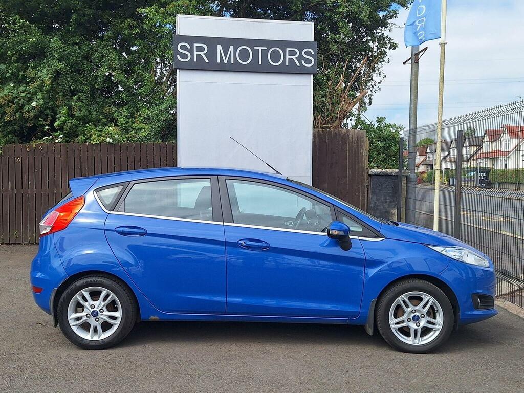 Ford Fiesta Hatchback 1.5 Tdci Zetec Euro 5 201313 ST13EGY Blue #6