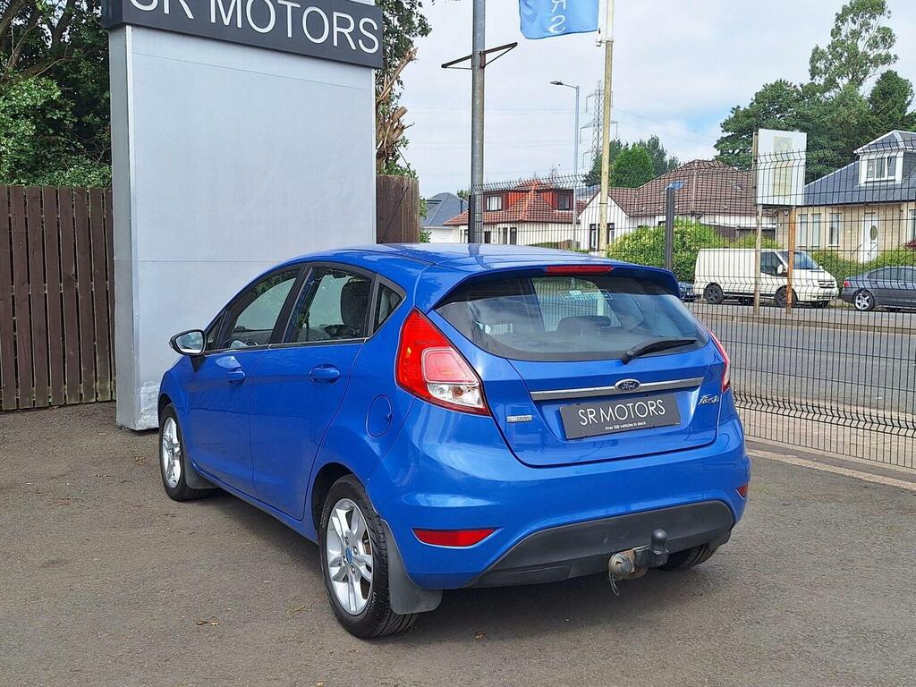 Ford Fiesta Hatchback 1.5 Tdci Zetec Euro 5 201313 ST13EGY Blue #4