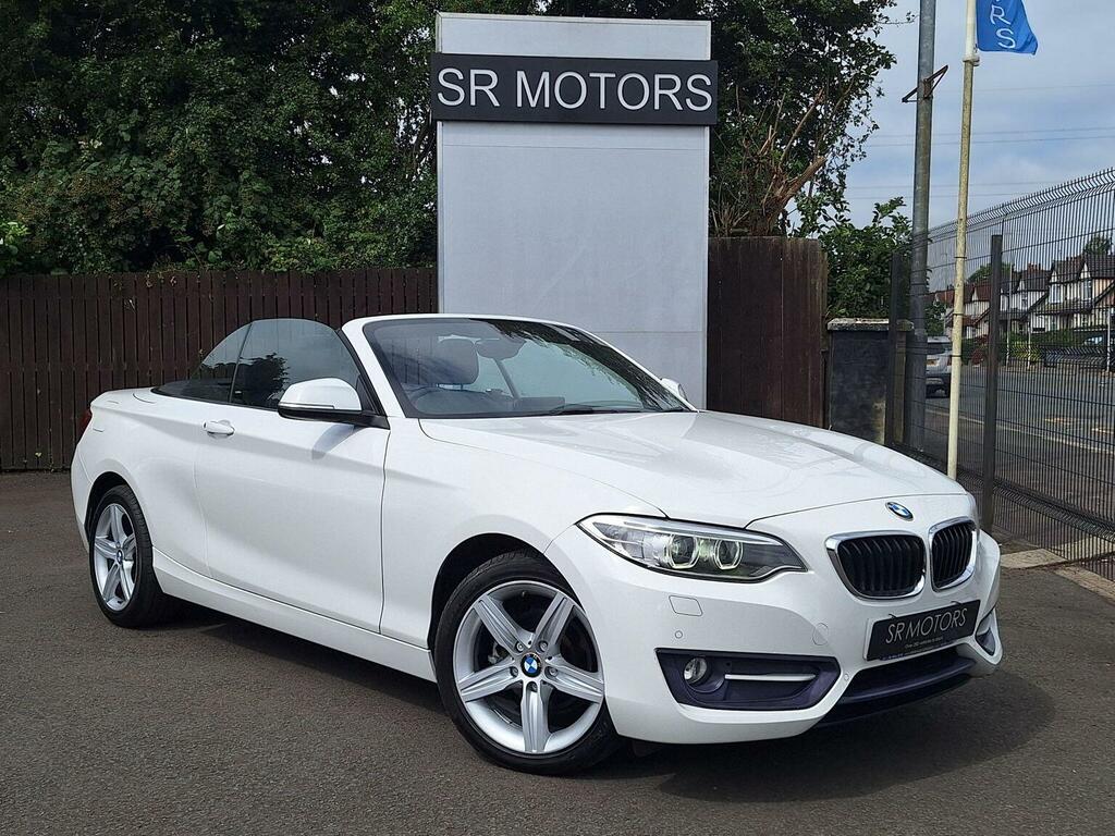 BMW 2 Series Convertible 2.0 218D Sport Euro 6 Ss 2015 White