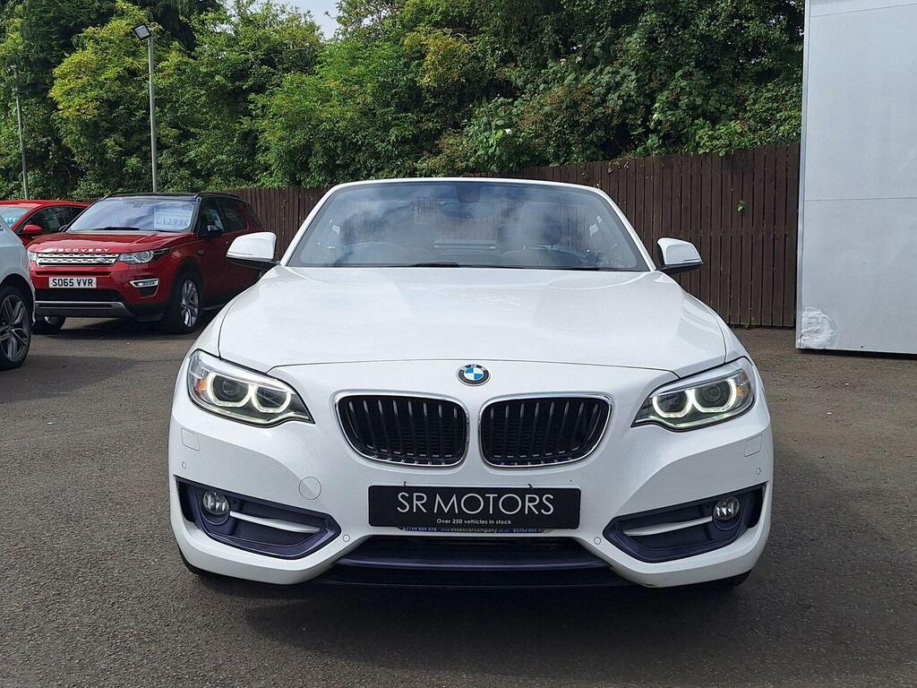 BMW 2 Series Convertible 2.0 218D Sport Euro 6 Ss 2015 White #2