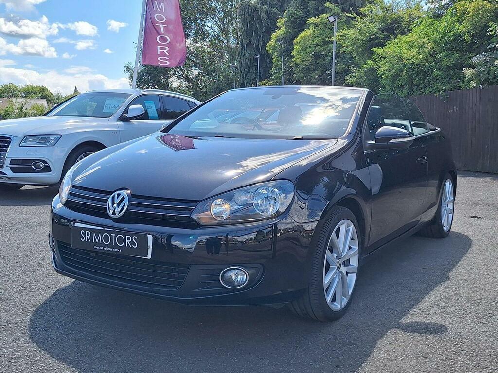 Volkswagen Golf Convertible 2.0 Tdi Bluemotion Tech Gt Cabriolet E Black #3